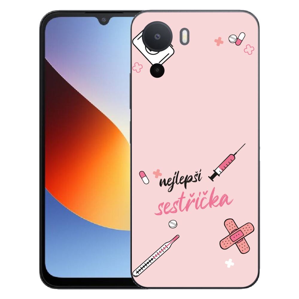 mmCase gél tok a Xiaomi Redmi A7 Pro-hoz – a rózsaszín háttér legjobb kiegészítője