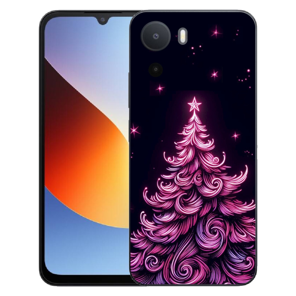 mmCase gél tok a Xiaomi Redmi A7 Pro-hoz – neon karácsonyfa 2