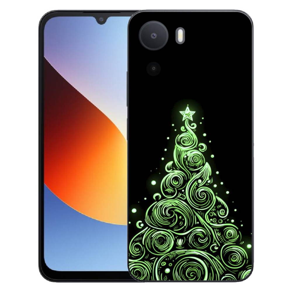 mmCase gél tok a Xiaomi Redmi A7 Pro-hoz – neon karácsonyfa 3