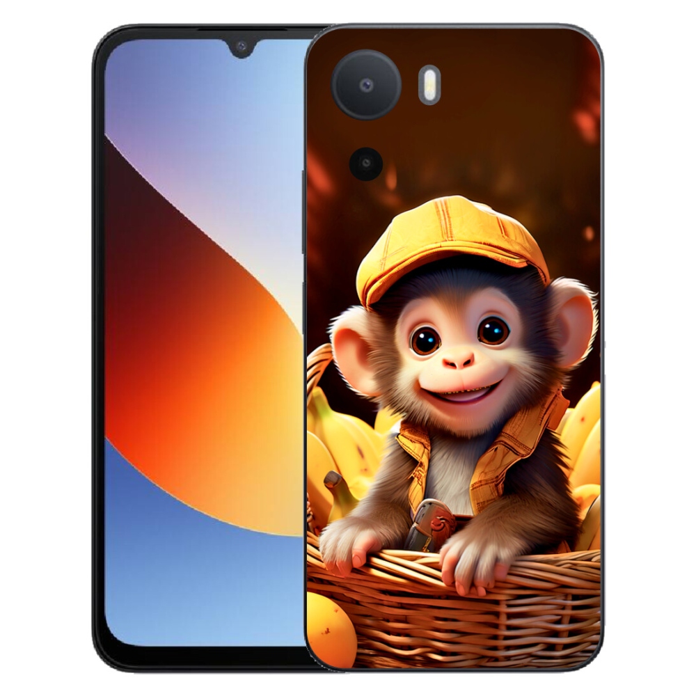 mmCase gél tok a Xiaomi Redmi A7 Pro-hoz – majom a kosárban