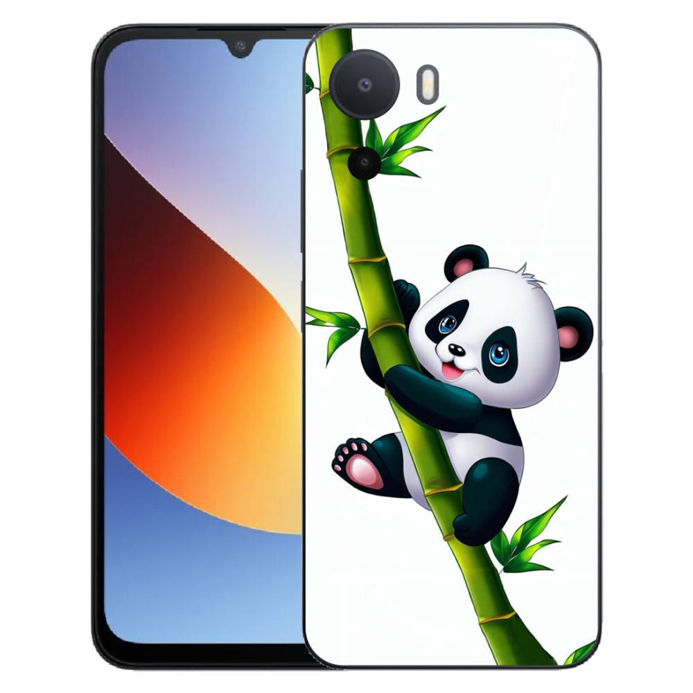 mmCase gélhuzat a Xiaomi Redmi A7 Pro-hoz – panda a bambuszon