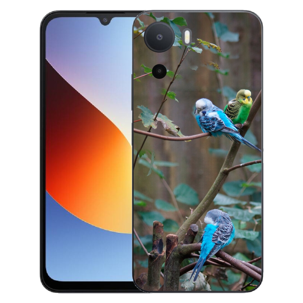 mmCase gél tok a Xiaomi Redmi A7 Pro-hoz – papagájok egy ágon