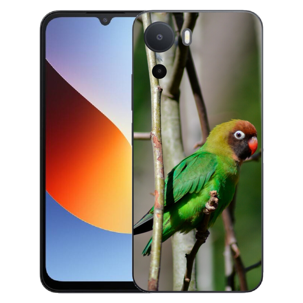 mmCase gélhuzat a Xiaomi Redmi A7 Pro-hoz – agapornis papagáj
