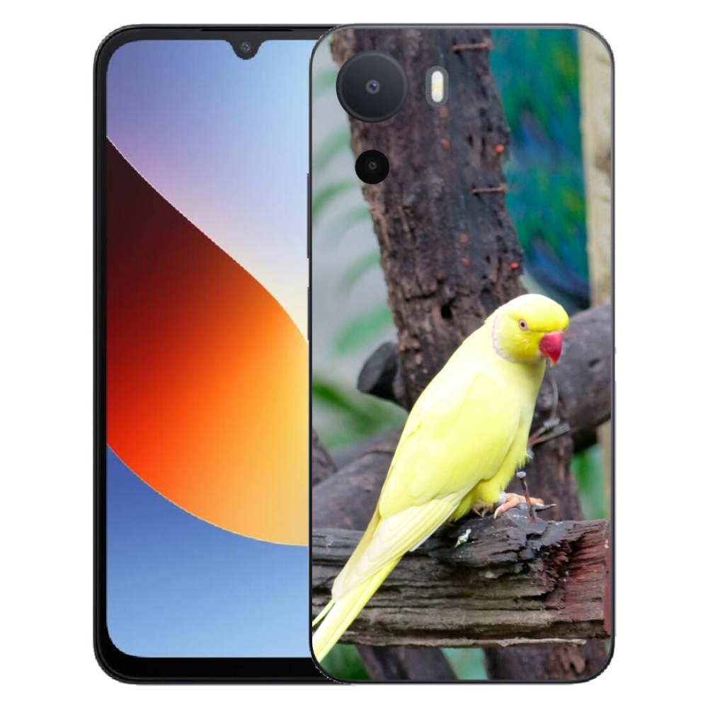 mmCase géltok a Xiaomi Redmi A7 Pro-hoz – sárga alexandri papagáj