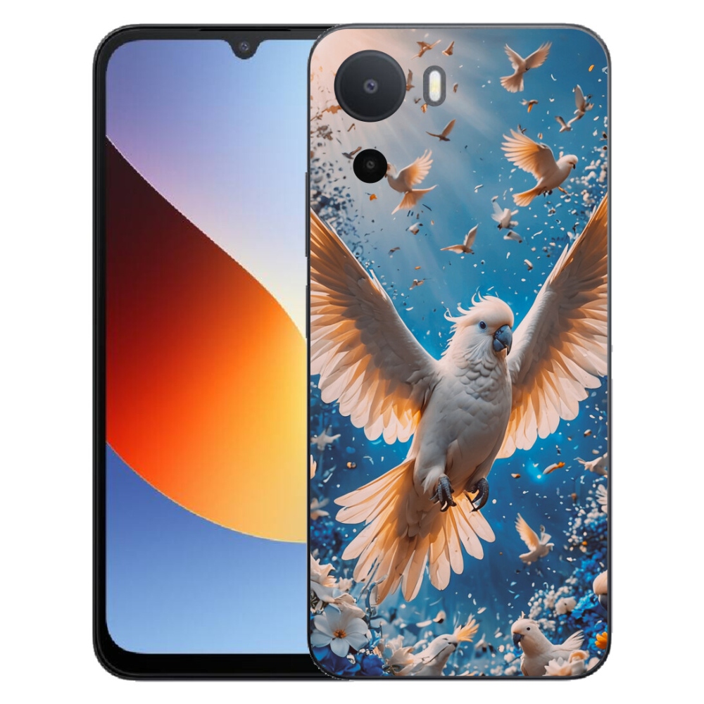 mmCase géltok a Xiaomi Redmi A7 Pro-hoz – kakadu papagáj