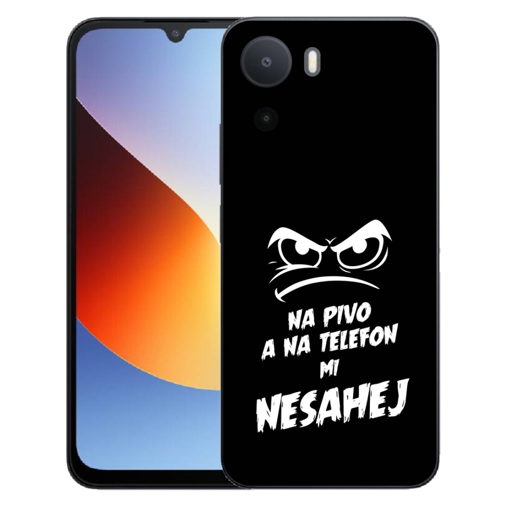 mmCase géltok a Xiaomi Redmi A7 Pro-hoz – sörös motívum 2, fekete háttérrel
