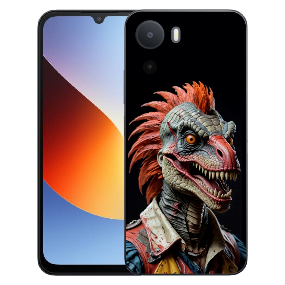 mmCase gélhuzat a Xiaomi Redmi A7 Pro-hoz – punk dinoszaurusz