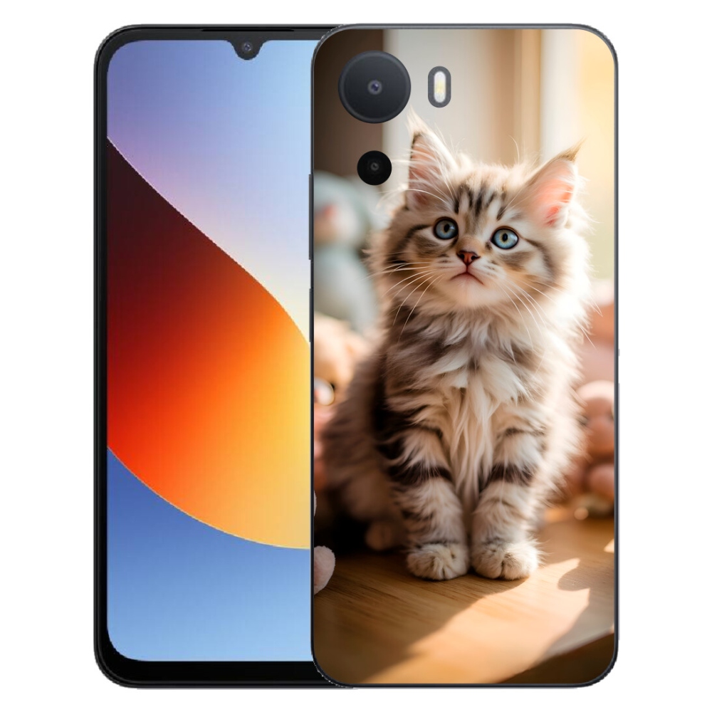 mmCase gél tok a Xiaomi Redmi A7 Pro-hoz – aranyos cica 10