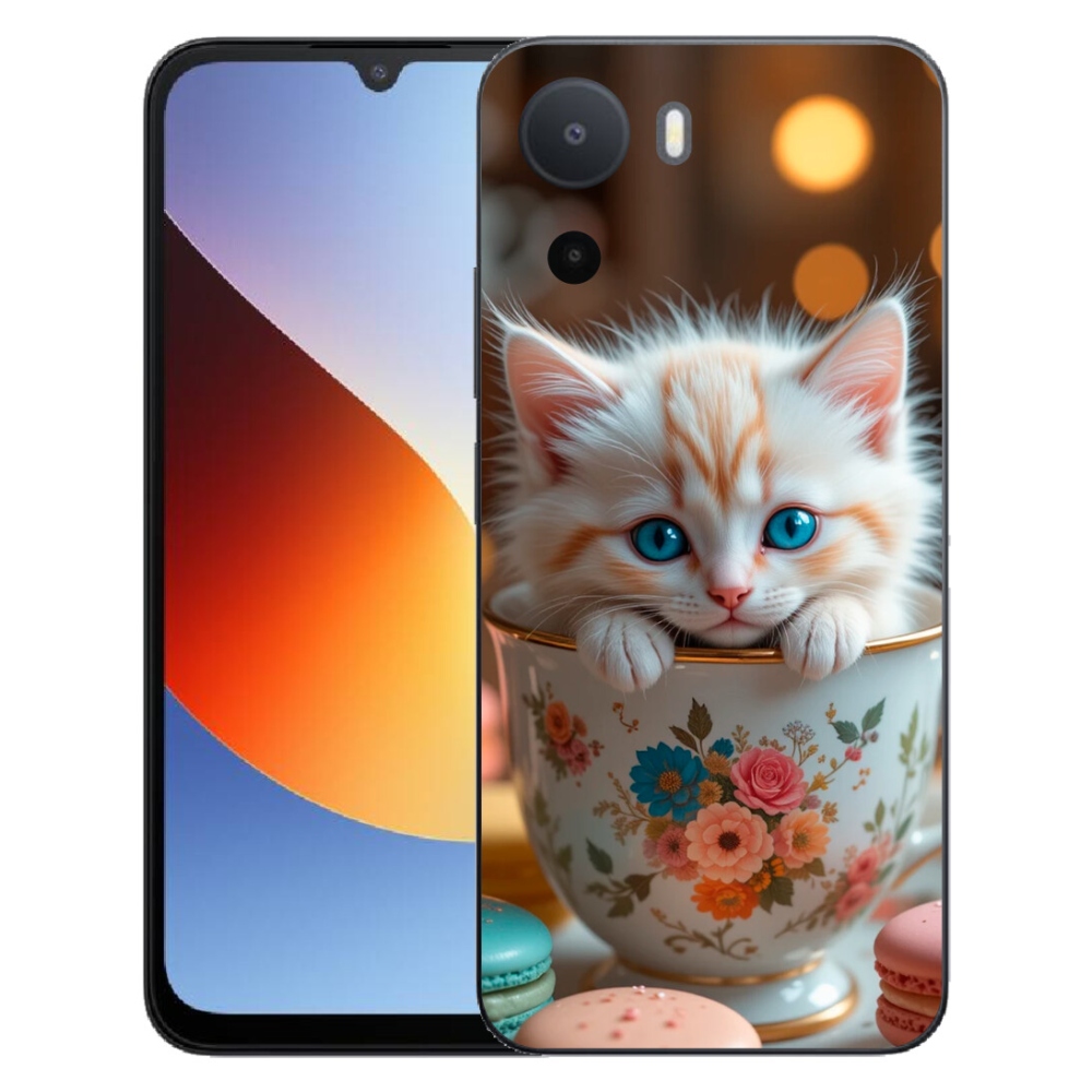 mmCase gél tok a Xiaomi Redmi A7 Pro-hoz – aranyos cica 6