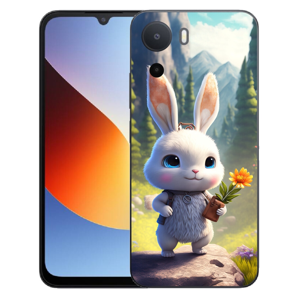 mmCase gél tok a Xiaomi Redmi A7 Pro-hoz – aranyos nyuszi