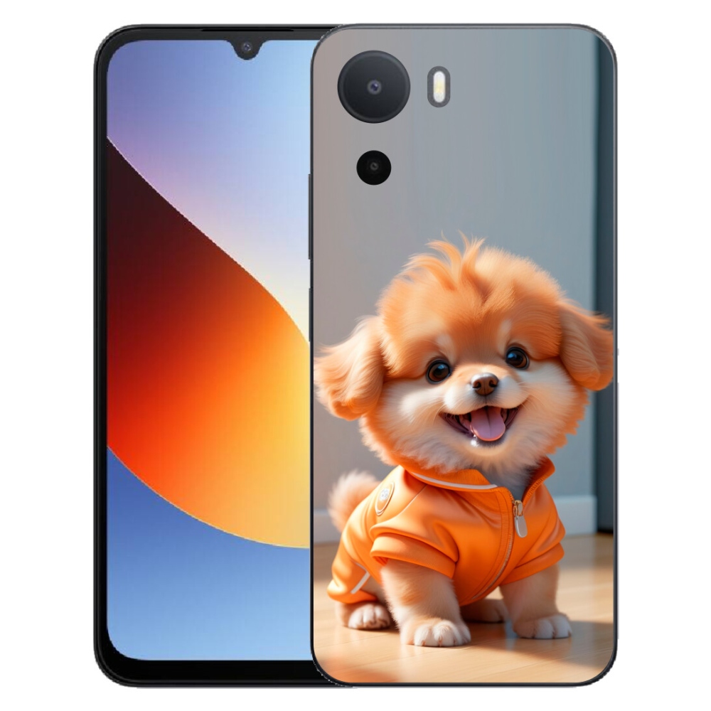 mmCase géltok a Xiaomi Redmi A7 Pro-hoz – aranyos pomerániai pulóverben