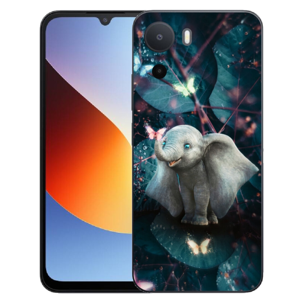 mmCase gél tok a Xiaomi Redmi A7 Pro-hoz – aranyos elefánt