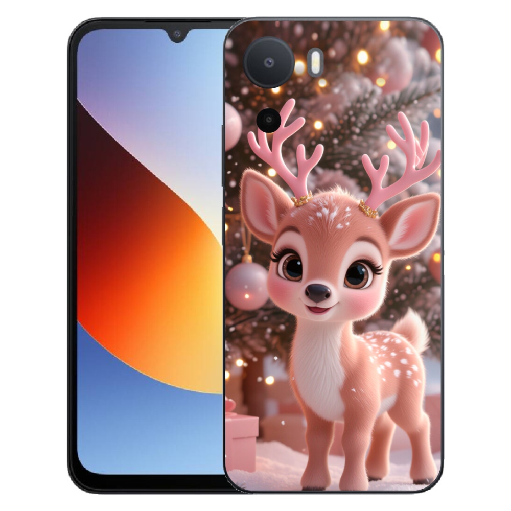 mmCase géltok a Xiaomi Redmi A7 Pro-hoz – aranyos rénszarvas