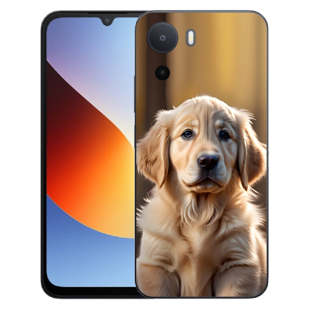 mmCase gél tok a Xiaomi Redmi A7 Pro-hoz – aranyos arany retriever