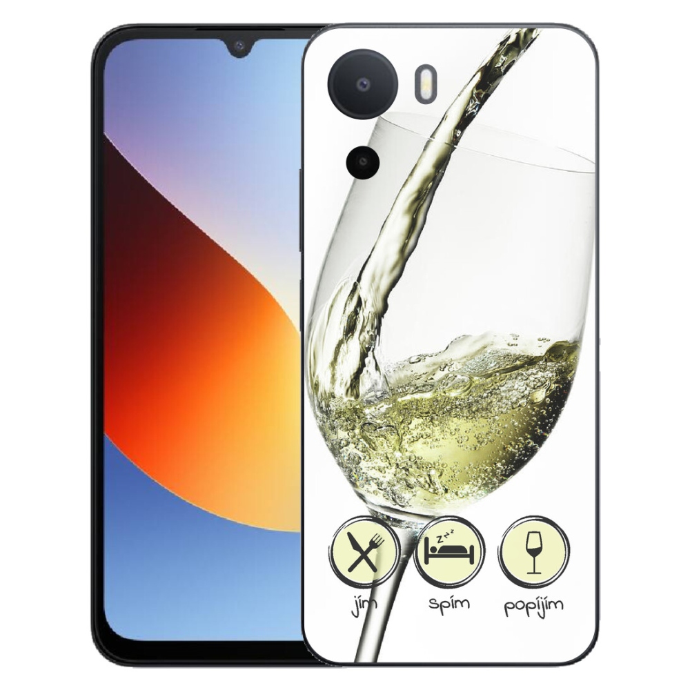 mmCase gél tok a Xiaomi Redmi A7 Pro-hoz – fehérboros pohár