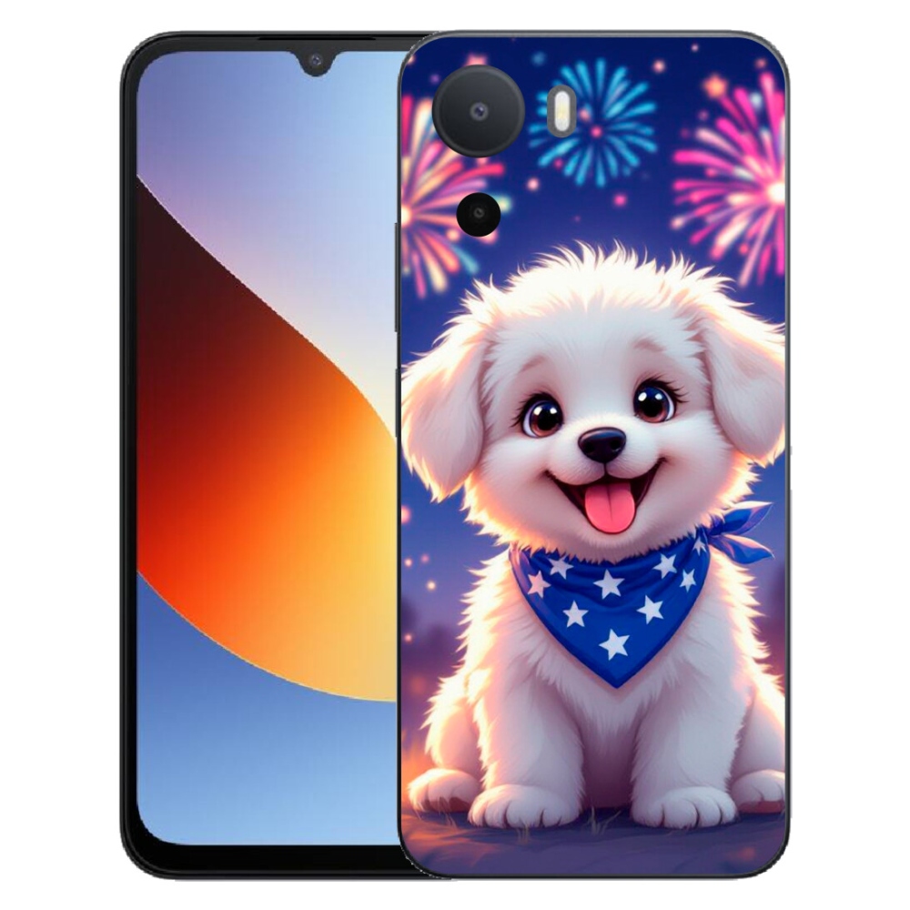 mmCase gél tok a Xiaomi Redmi A7 Pro-hoz – ünnepi kiskutya