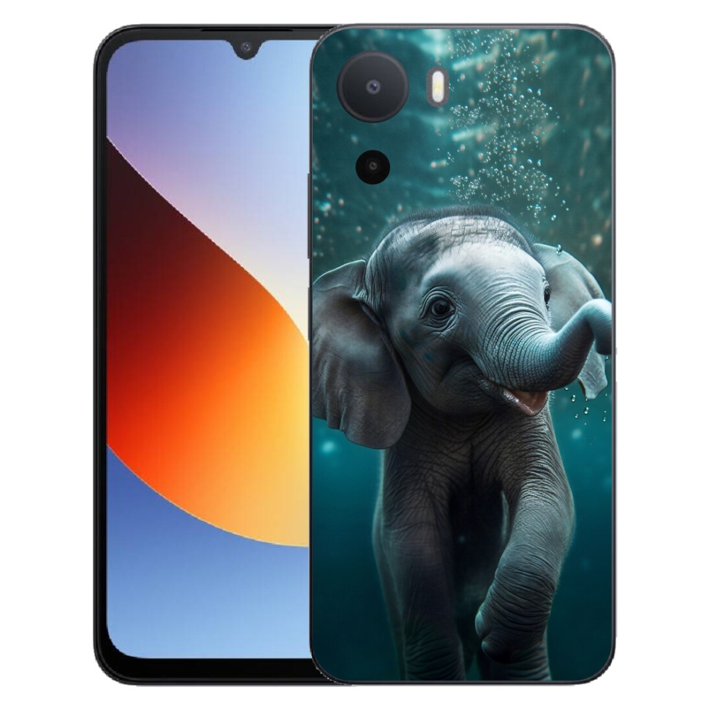 mmCase géltok a Xiaomi Redmi A7 Pro-hoz – víz alatti elefánt