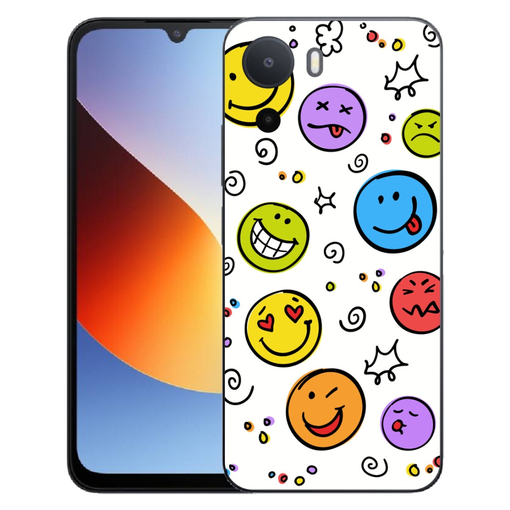 mmCase géltok a Xiaomi Redmi A7 Pro-hoz – mosolygós arcok
