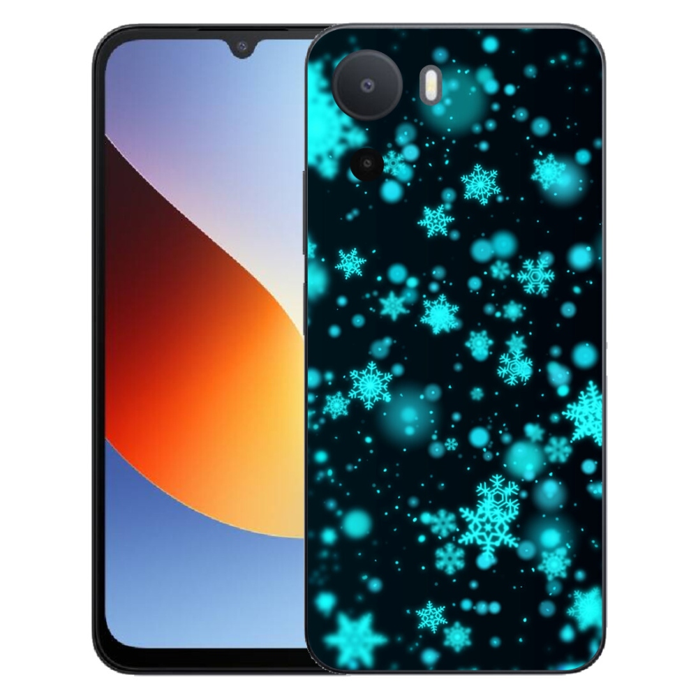 mmCase gél tok a Xiaomi Redmi A7 Pro-hoz – hópelyhek 1