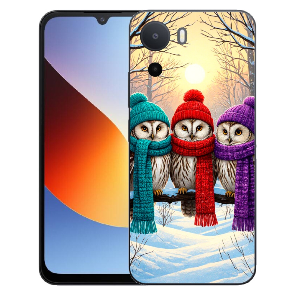 mmCase gélhuzat a Xiaomi Redmi A7 Pro-hoz – bagolybarátok