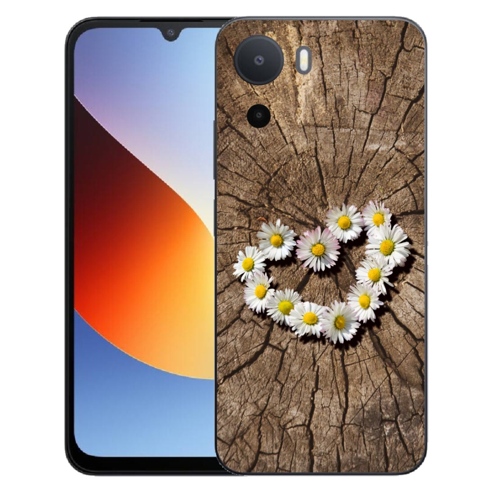 mmCase géltok a Xiaomi Redmi A7 Pro-hoz – margaréta mintás