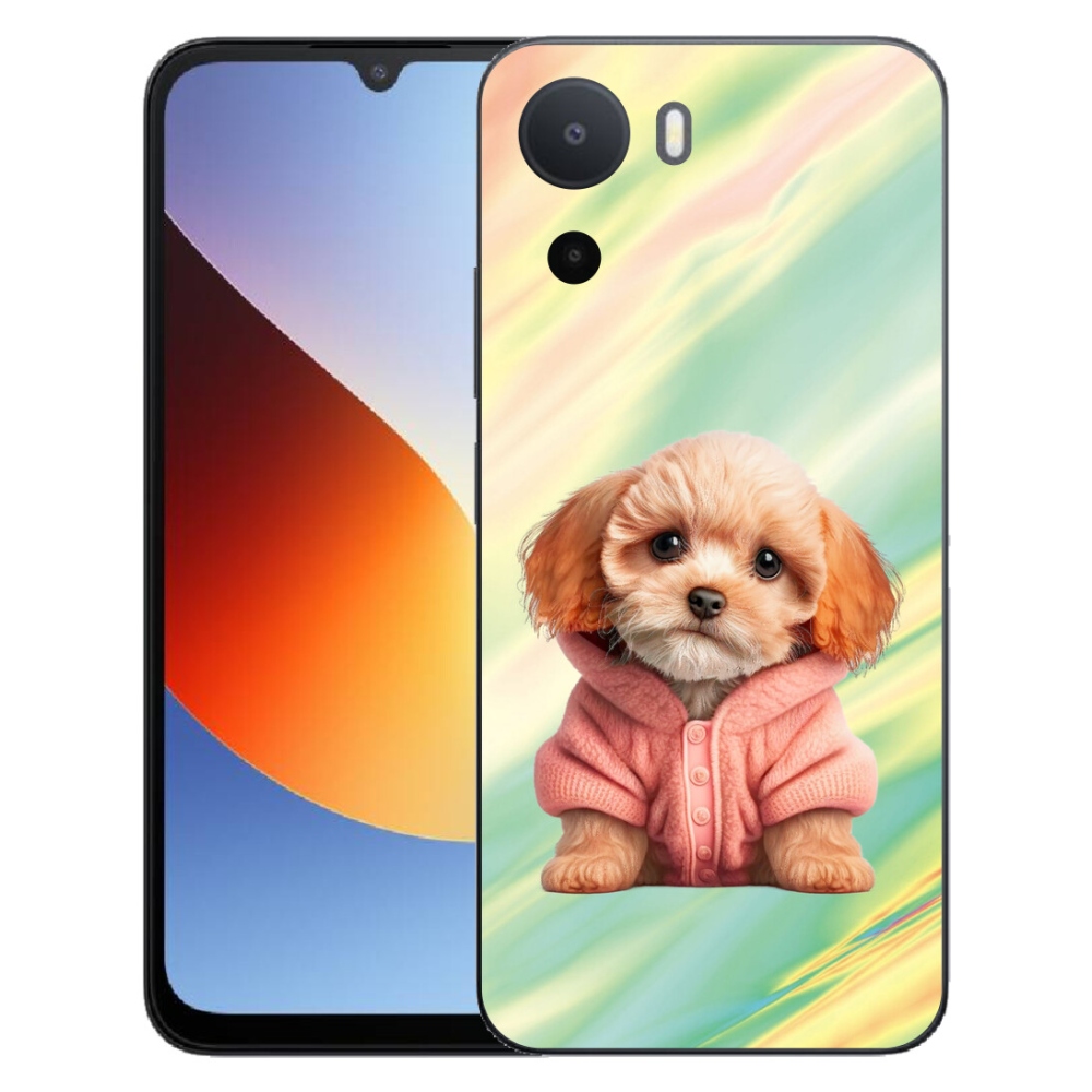 mmCase géltok a Xiaomi Redmi A7 Pro-hoz – pulóveres kiskutya