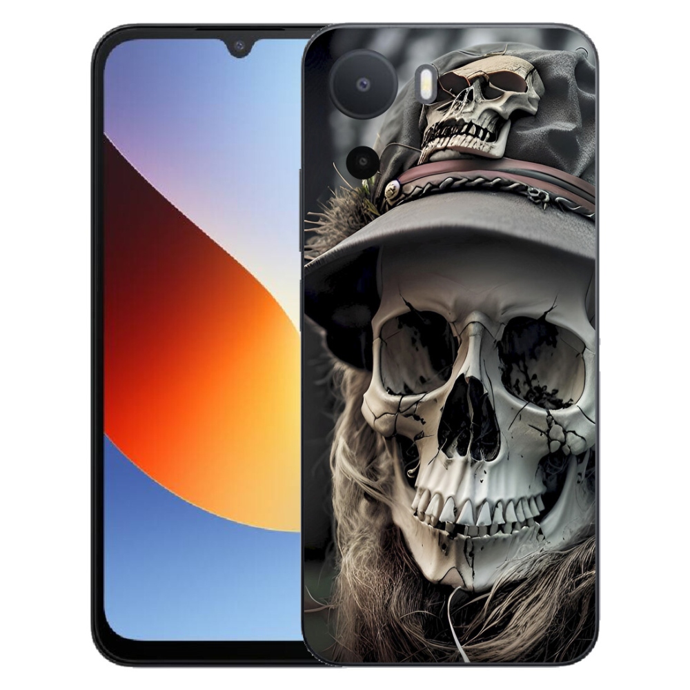 mmCase géltok a Xiaomi Redmi A7 Pro-hoz – sötét koponya