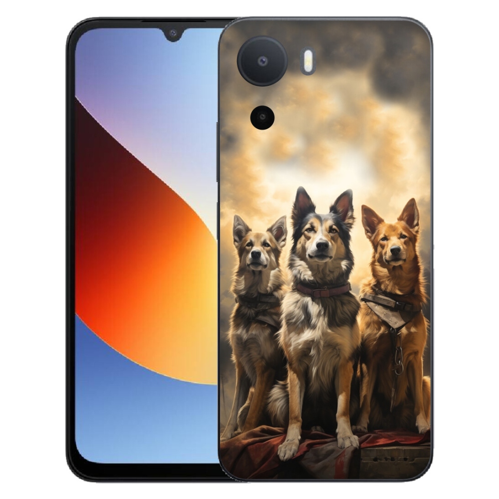 mmCase géltok a Xiaomi Redmi A7 Pro-hoz – három kutyus