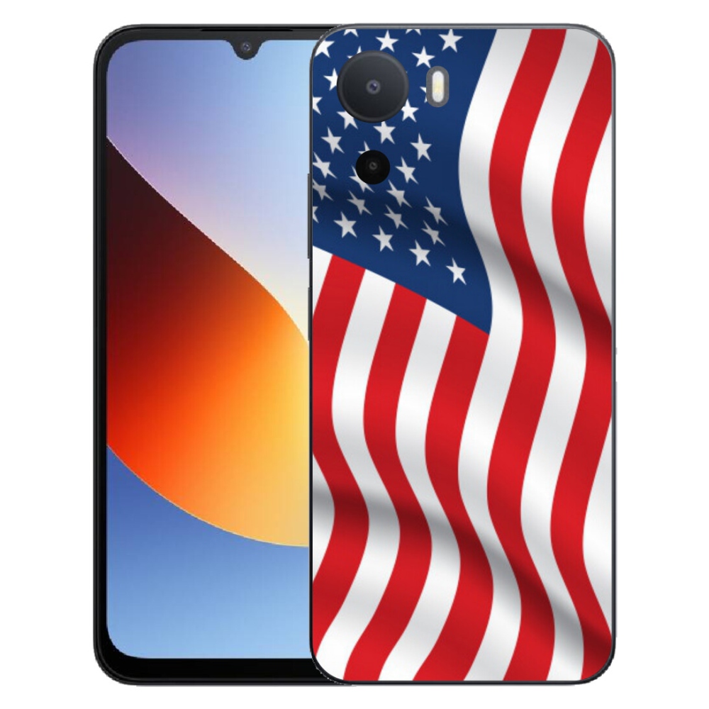 mmCase géltok a Xiaomi Redmi A7 Pro-hoz – amerikai zászló
