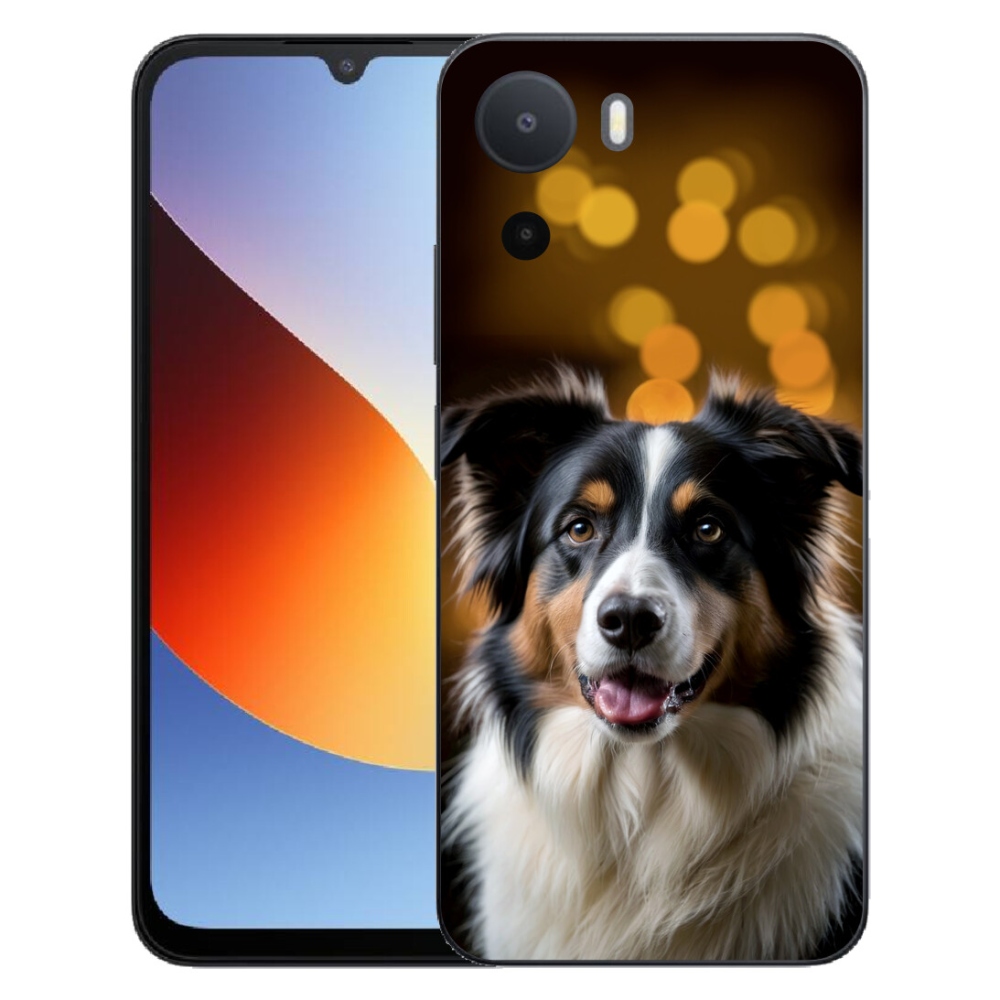 mmCase gél tok a Xiaomi Redmi A7 Pro-hoz – mosolygós ausztrál juhászkutya