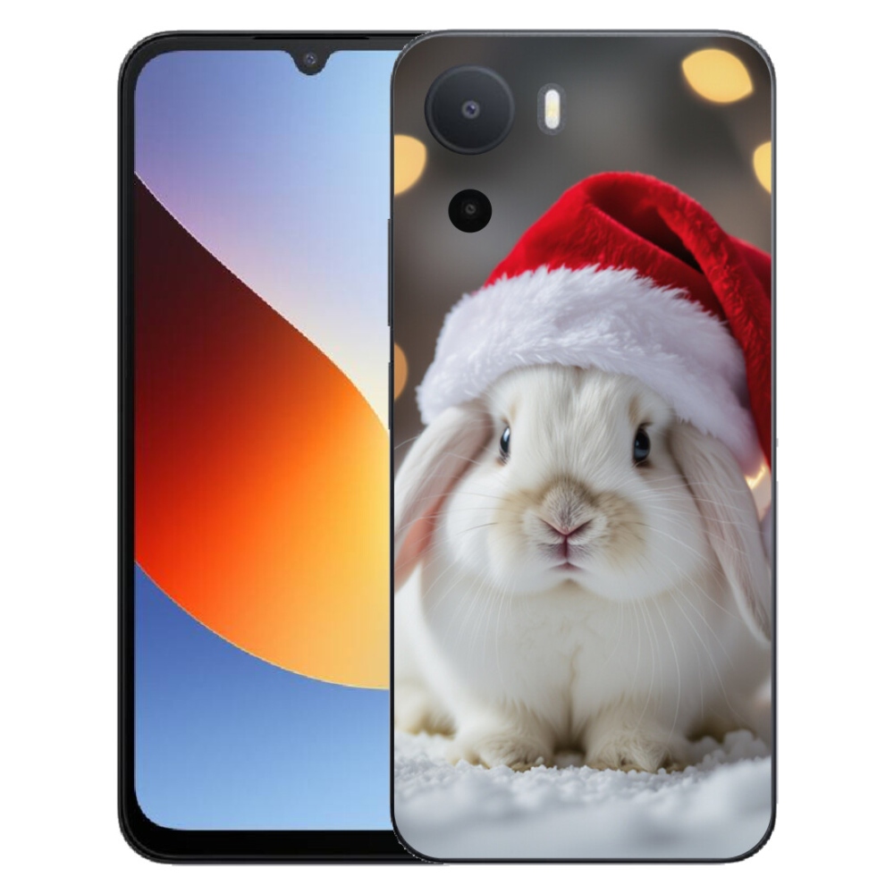 mmCase géltok a Xiaomi Redmi A7 Pro-hoz – karácsonyi nyuszi
