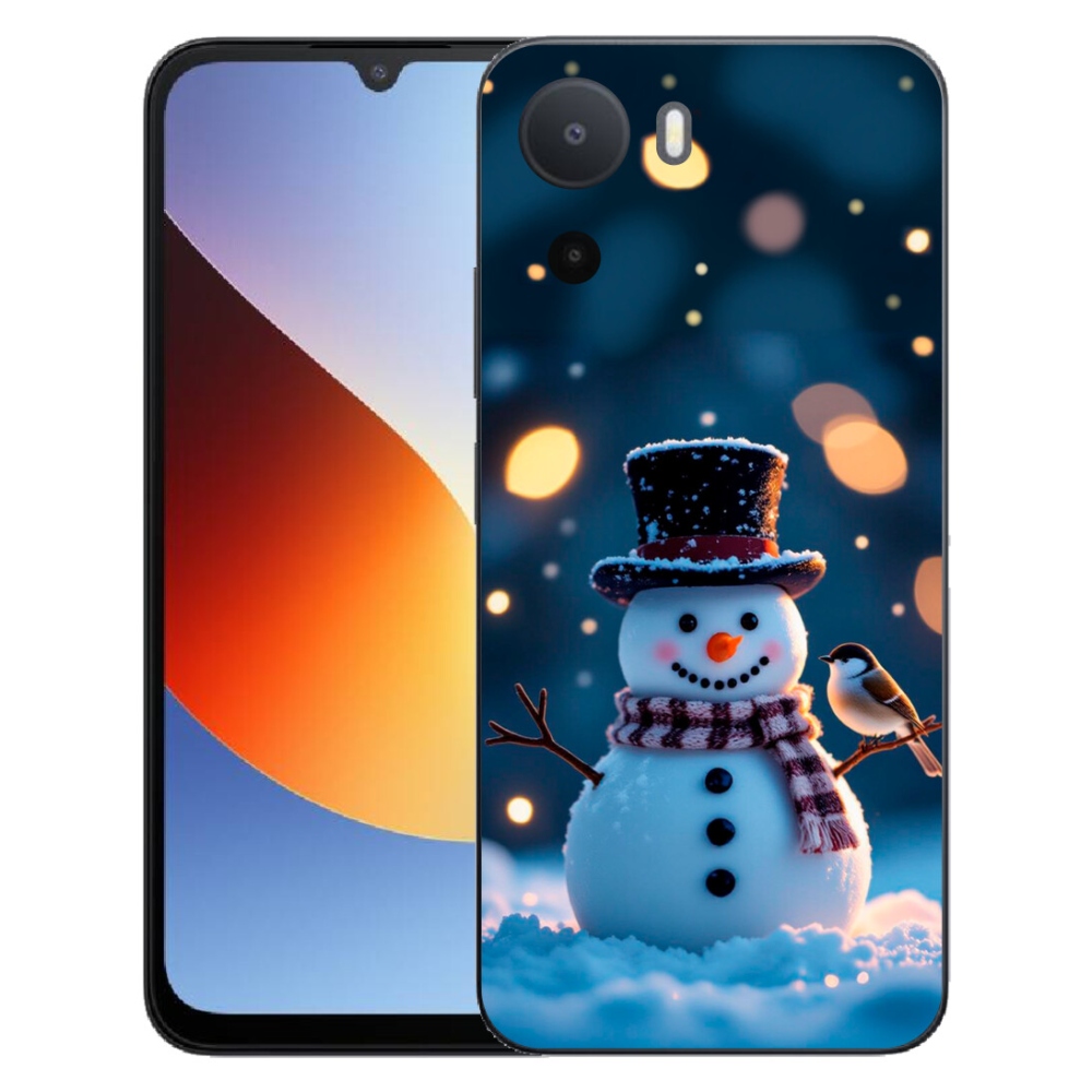 mmCase géltok a Xiaomi Redmi A7 Pro-hoz – karácsonyi hóember