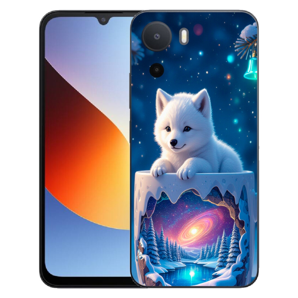 mmCase gél tok a Xiaomi Redmi A7 Pro-hoz – karácsonyi kiskutya