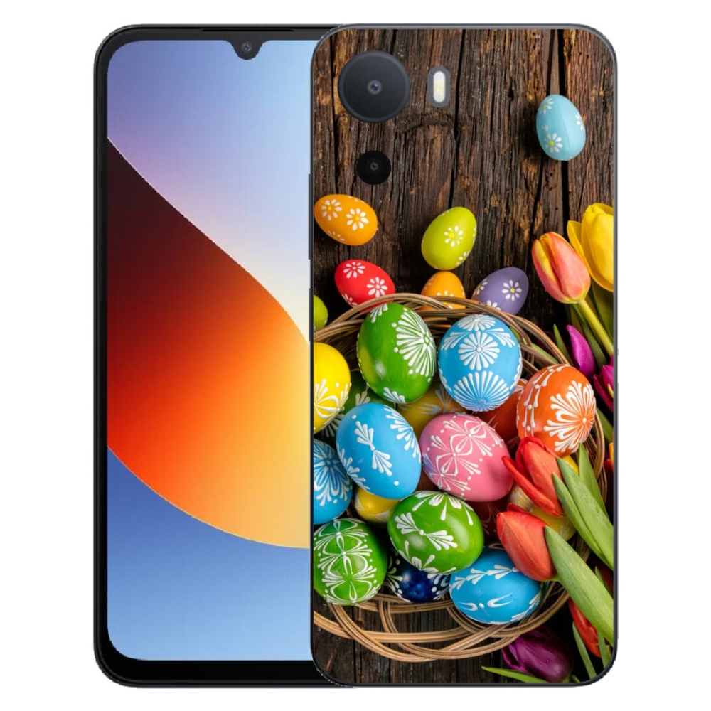 mmCase gélhuzat a Xiaomi Redmi A7 Pro-hoz – húsvéti tojások
