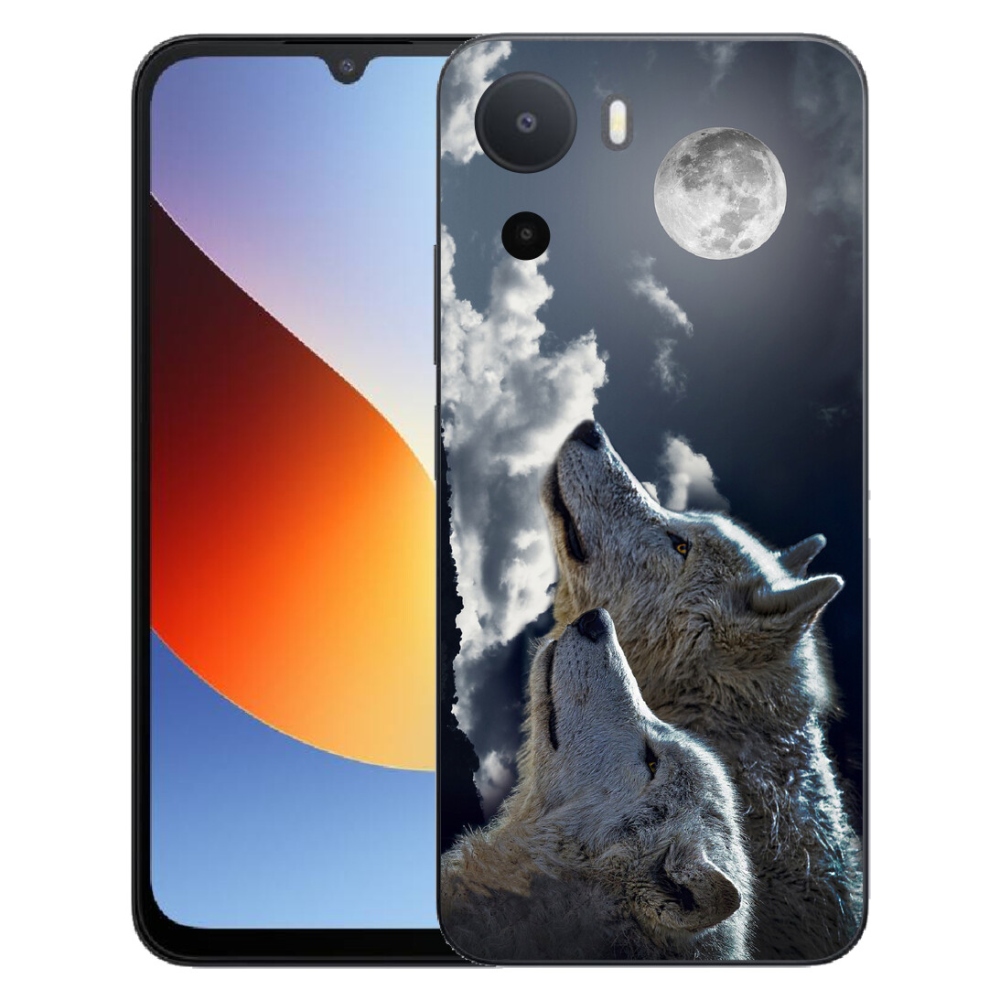 mmCase gélhuzat a Xiaomi Redmi A7 Pro-hoz – farkasok