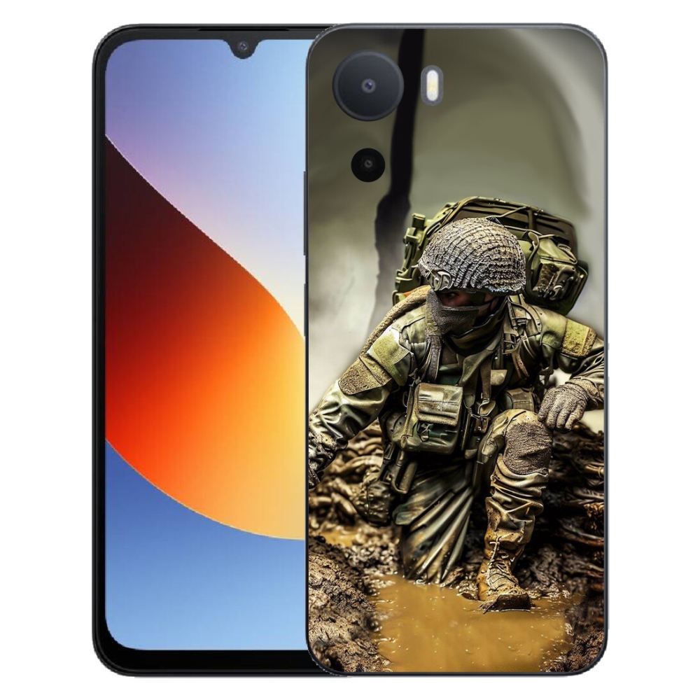 mmCase gélhuzat a Xiaomi Redmi A7 Pro-hoz – katona