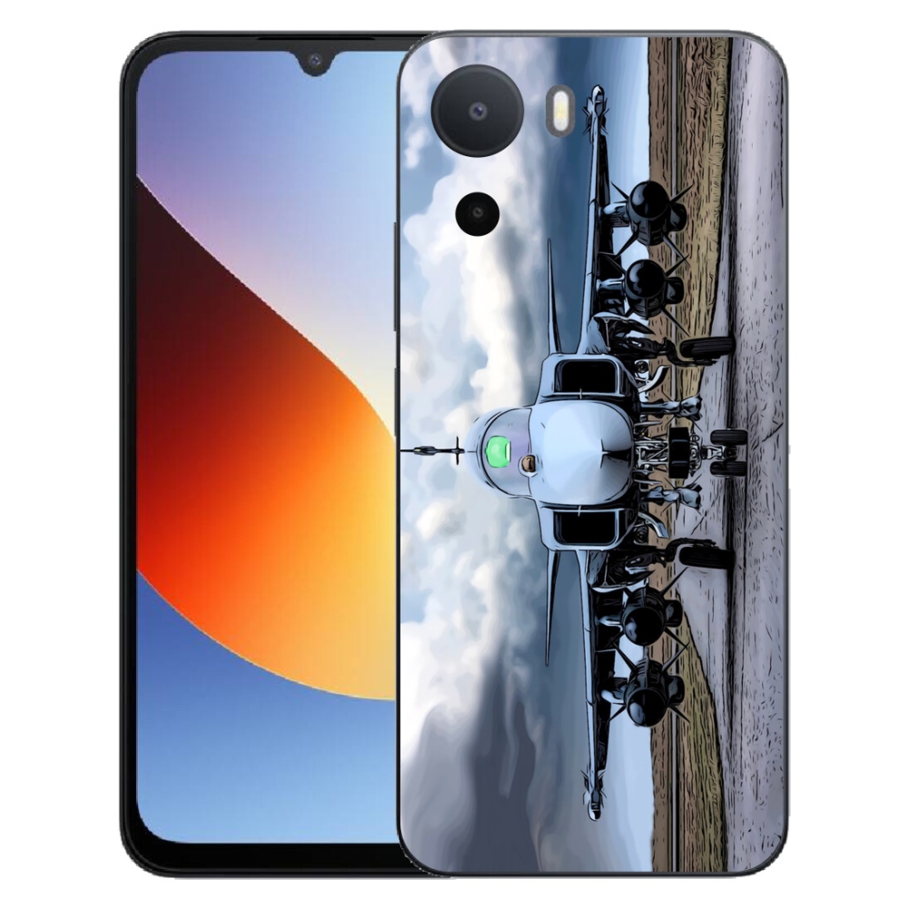 mmCase gél tok a Xiaomi Redmi A7 Pro-hoz – katonai repülőgép