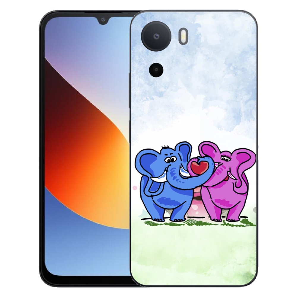 mmCase géltok a Xiaomi Redmi A7 Pro-hoz – szerelmes elefántok