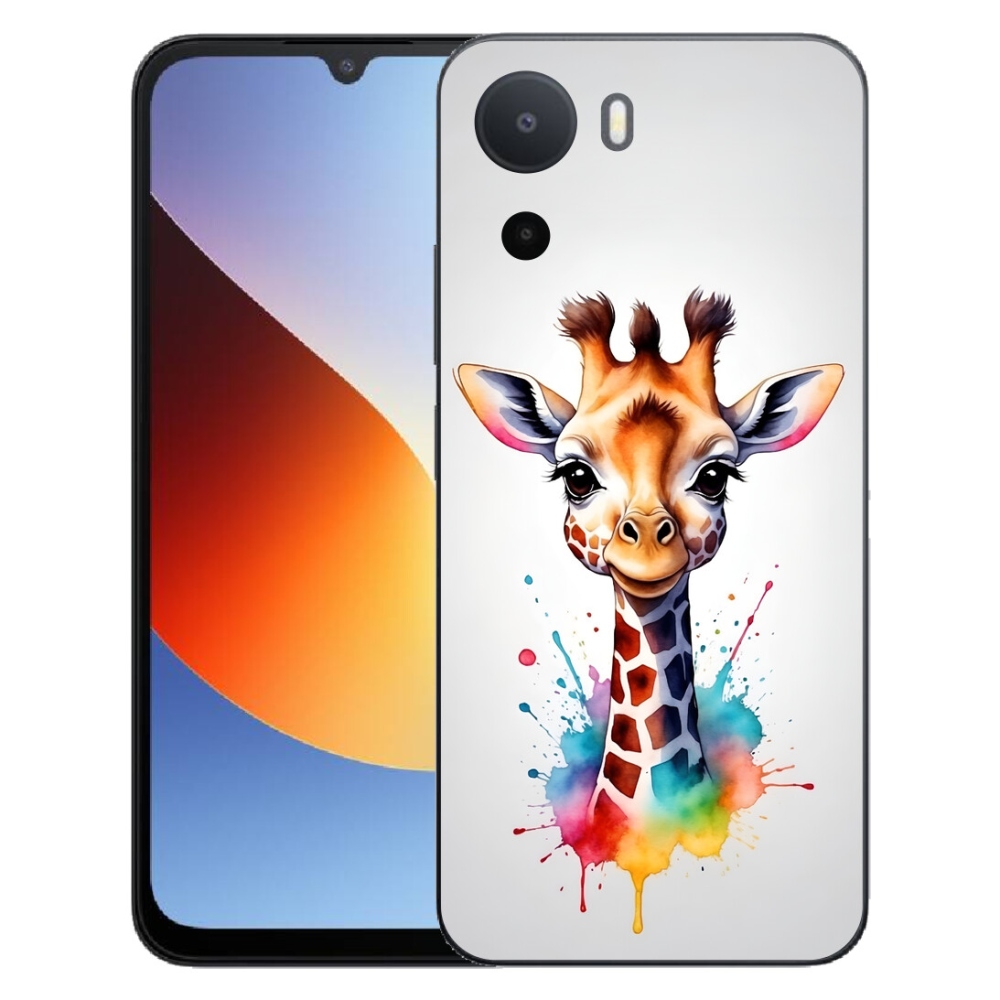 mmCase gél tok a Xiaomi Redmi A7 Pro-hoz – zsiráf 1