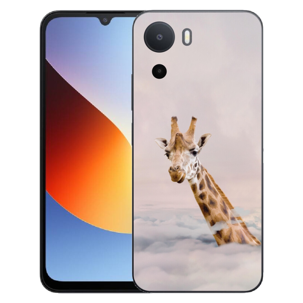 mmCase gél tok a Xiaomi Redmi A7 Pro-hoz – zsiráf a felhők között