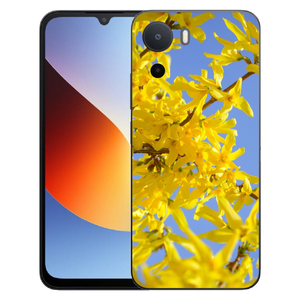 mmCase gél tok a Xiaomi Redmi A7 Pro-hoz – sárga virágok