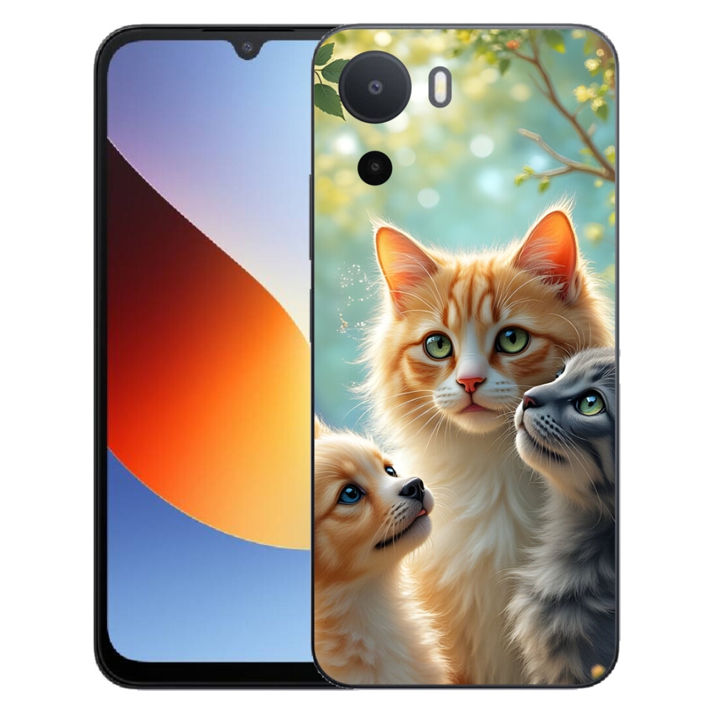 mmCase gélhuzat a Xiaomi Redmi A7 Pro-hoz – Állati barátság 2