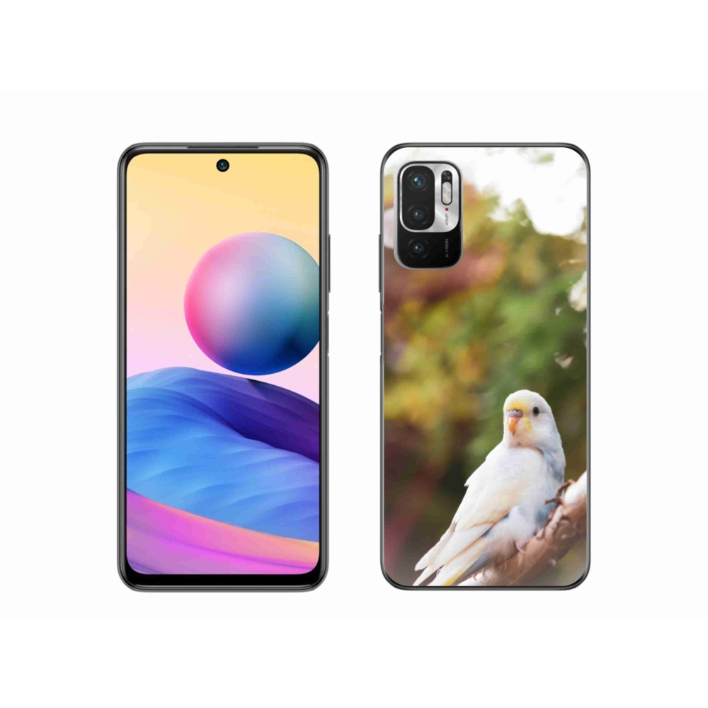 Zselés borítás mmCase a Xiaomi Redmi Note 10 5G-hez - andulka fehér