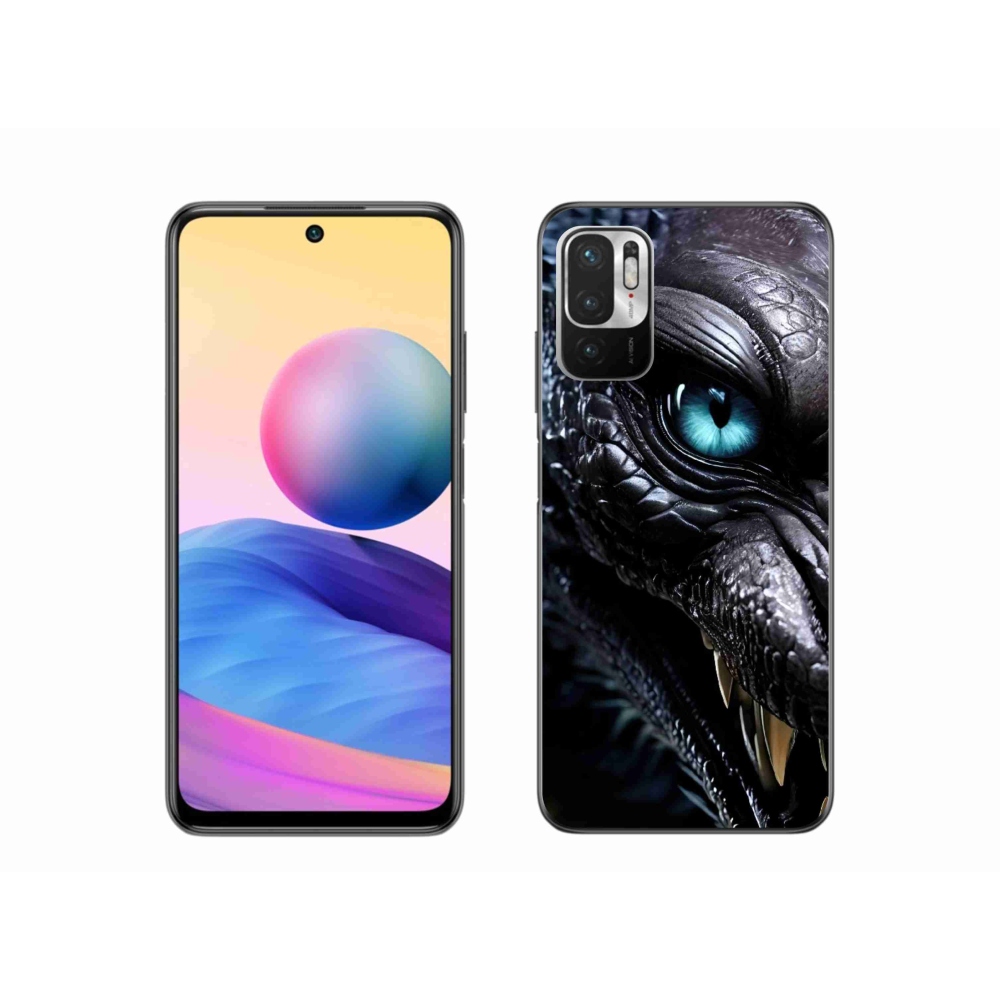 Gél borítás mmCase a Xiaomi Redmi Note 10 5G számára - sárkány nézet