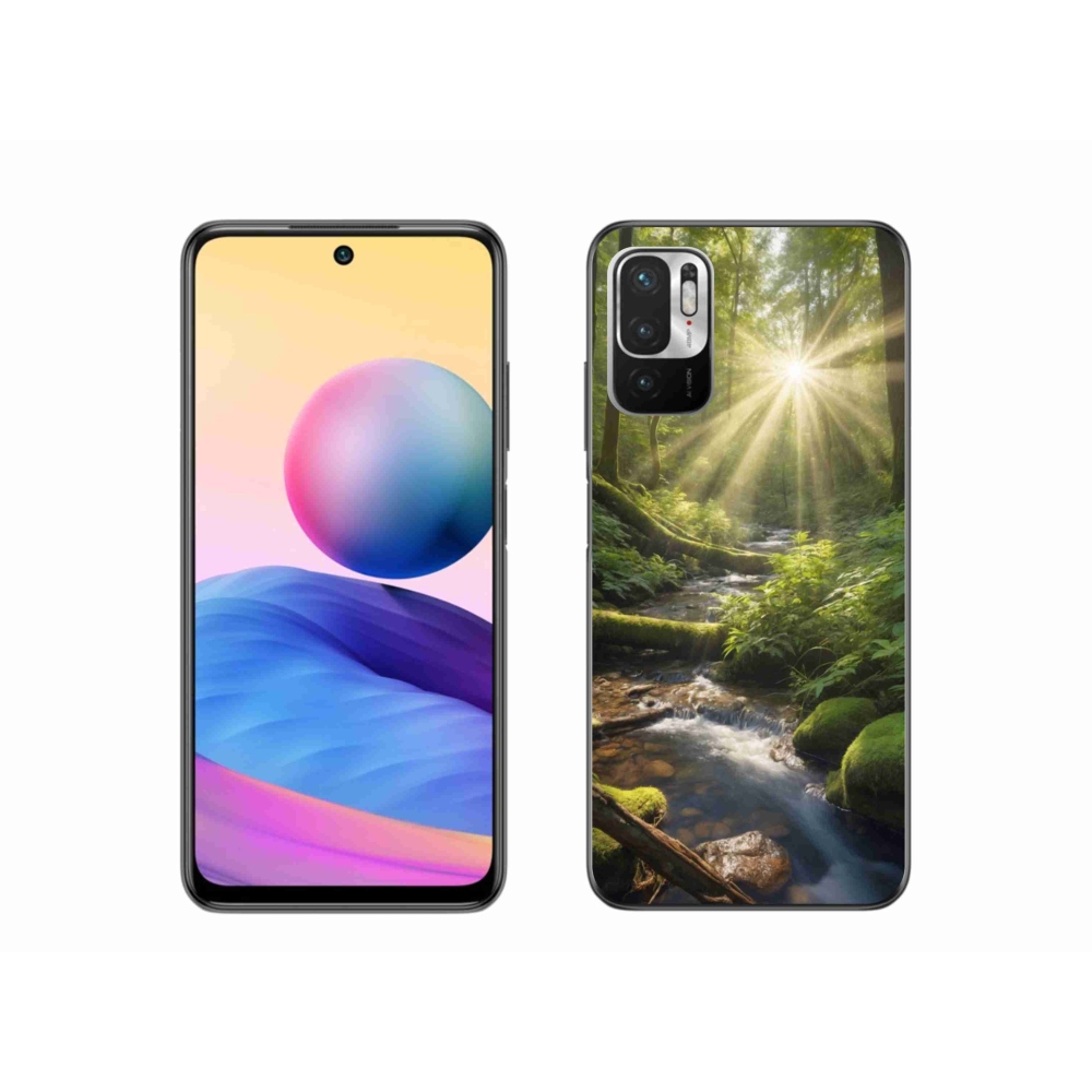Gél borítás mmCase a Xiaomi Redmi Note 10 5G számára - az erdő mélysége