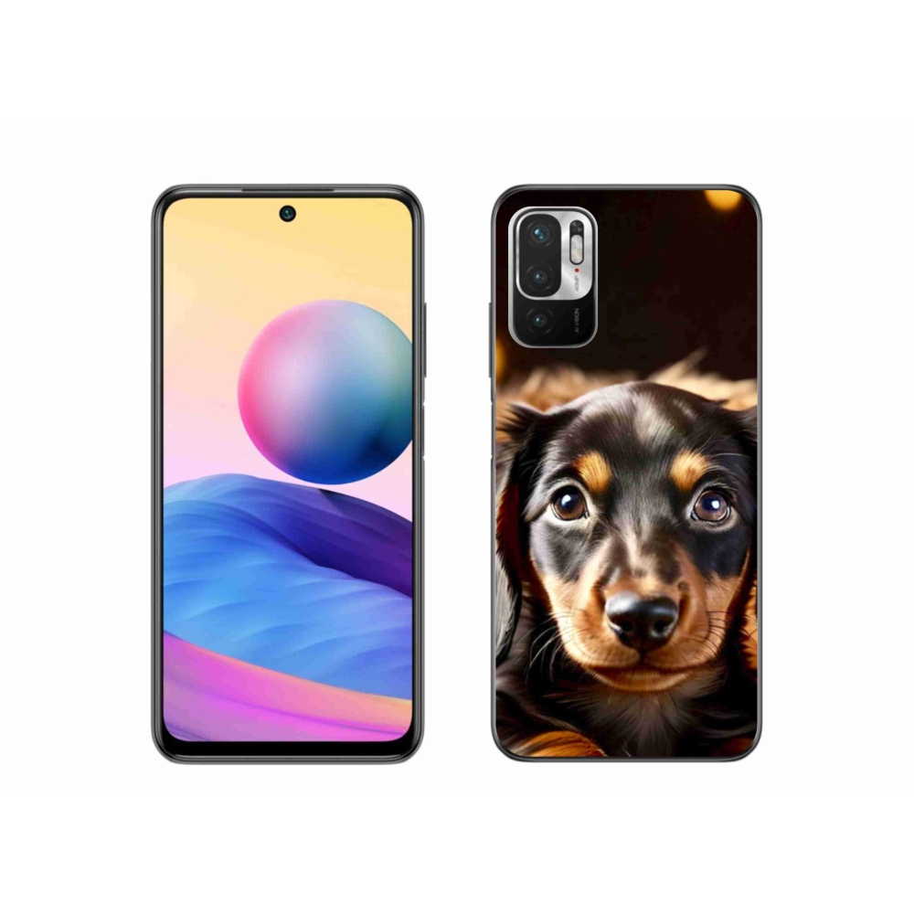 Gél borítás mmCase a Xiaomi Redmi Note 10 5G-hez - tacskó