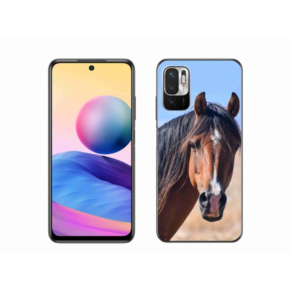 Gél borítás mmCase a Xiaomi Redmi Note 10 5G számára - nyugodt ló