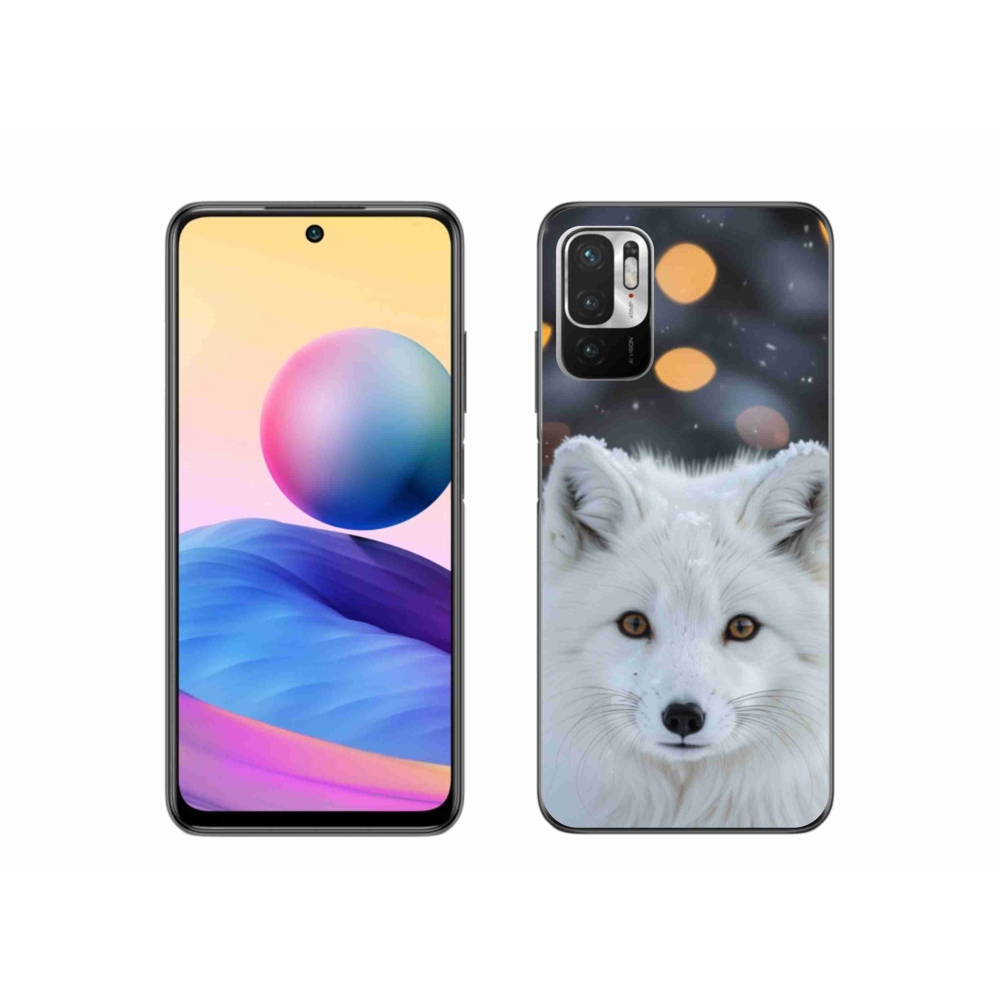 Gél borítás mmCase a Xiaomi Redmi Note 10 5G készülékhez - polár róka