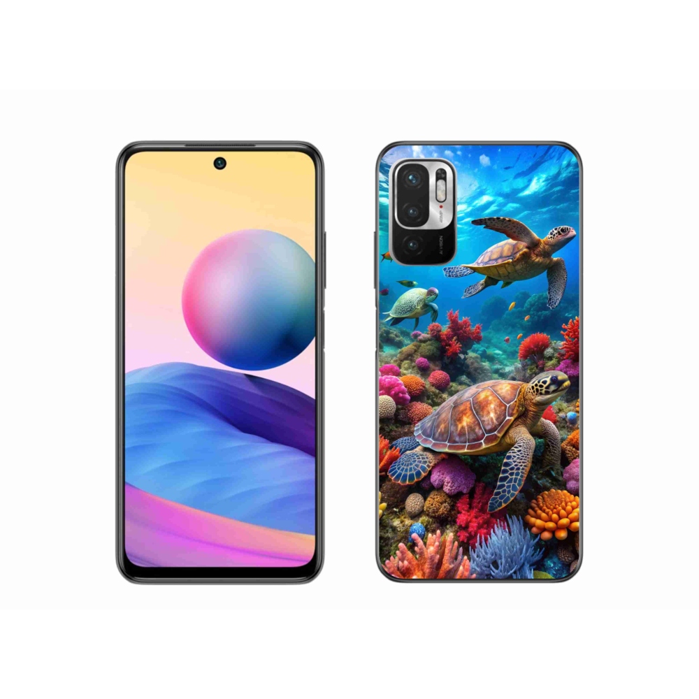 Gél borítás mmCase a Xiaomi Redmi Note 10 5G-hez - Sea World 2