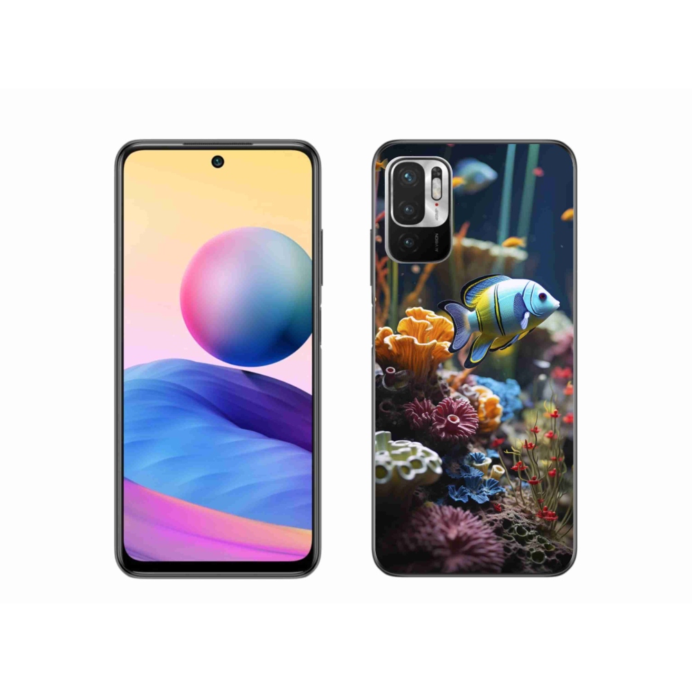Gél borítás mmCase a Xiaomi Redmi Note 10 5G számára - Sea World 5